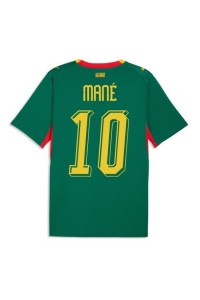 Senegal Sadio Mane #10 Jalkapallovaatteet Vieraspaita MM-kisat 2026 Lyhythihainen